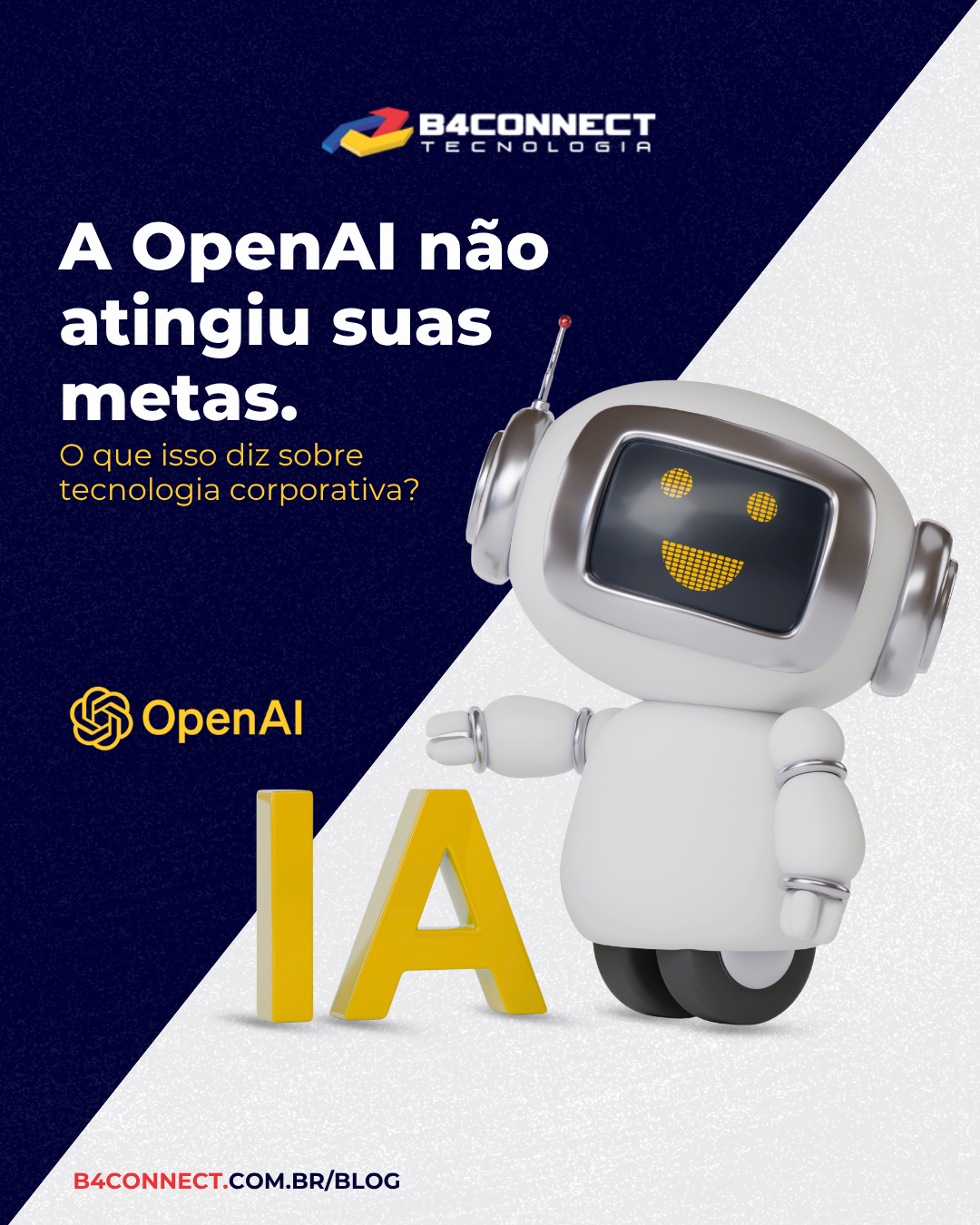 A OpenAI não atingiu suas metas. O que isso diz sobre tecnologia corporativa em 2026?